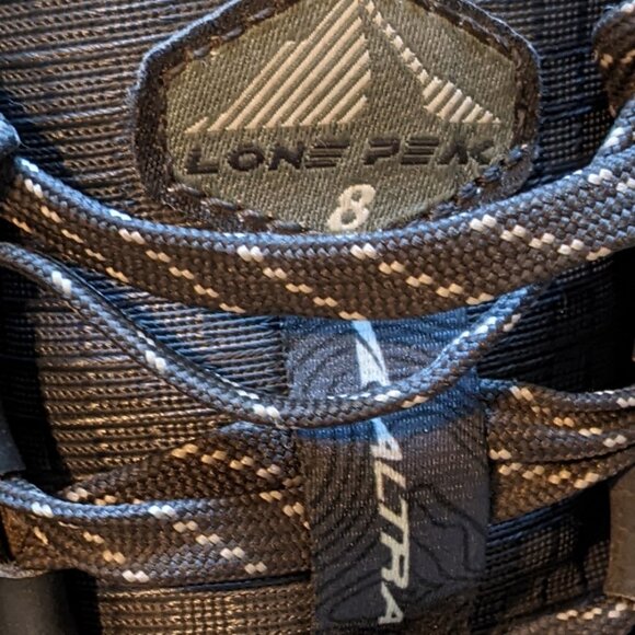 Altra Lone Peak 8 Trail Running Shoes Blue - Picture 7 of 8